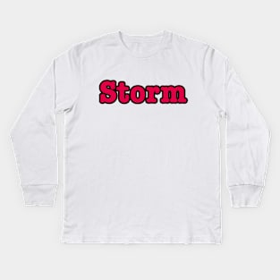 Storm Kids Long Sleeve T-Shirt